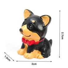 Load image into Gallery viewer, Cute Mini Dog Ornaments Resin  uppy Micro Landscape Dog Crafts Car Home Decor Miniature Micro Gnome Kids Gifts