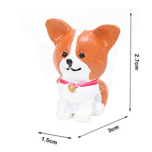Load image into Gallery viewer, Cute Mini Dog Ornaments Resin  uppy Micro Landscape Dog Crafts Car Home Decor Miniature Micro Gnome Kids Gifts