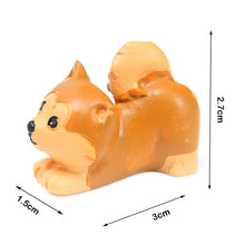 Load image into Gallery viewer, Cute Mini Dog Ornaments Resin  uppy Micro Landscape Dog Crafts Car Home Decor Miniature Micro Gnome Kids Gifts