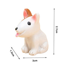 Load image into Gallery viewer, Cute Mini Dog Ornaments Resin  uppy Micro Landscape Dog Crafts Car Home Decor Miniature Micro Gnome Kids Gifts