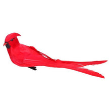 Load image into Gallery viewer, 29cm/25.5cm Simulation Decorative Bird Parrot Ornament Window Gardening Yard Lawn Decoration Feather Animal Ornament