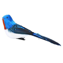 Load image into Gallery viewer, 29cm/25.5cm Simulation Decorative Bird Parrot Ornament Window Gardening Yard Lawn Decoration Feather Animal Ornament